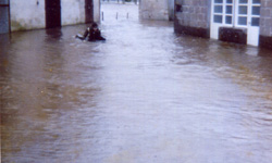 Les inondations à Gétigné