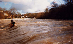 Les inondations à La Verrie