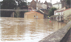 Les inondations à Montaigu